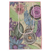 Botanische Bliss Medium Cadeauzakje (Achterkant)