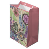 Botanische Bliss Medium Cadeauzakje (Achterkant Gekanteld)