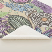 Botanische Bliss Sherpa Deken (3/4)