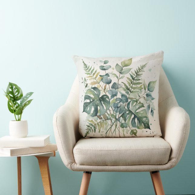 Botanische Bliss Worpkussen Kussen (Stoel)