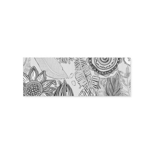 Botanische Bliss Zelfinktende Stempel (Design)