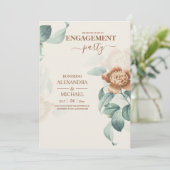  botanische bloeding kaart (Staand voorkant)