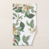 Botanische bloeiende Floralen Bad Handdoek (Handdoek)