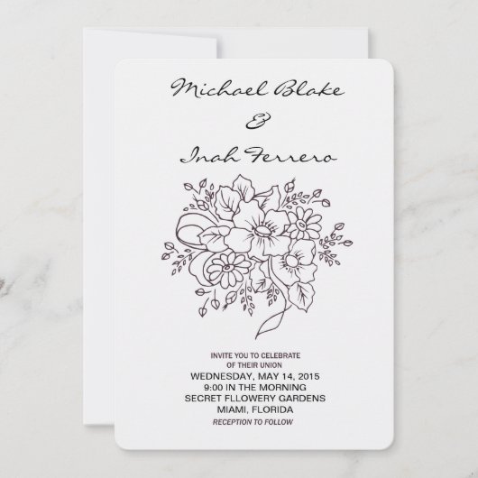 botanische bloem (Voorkant)