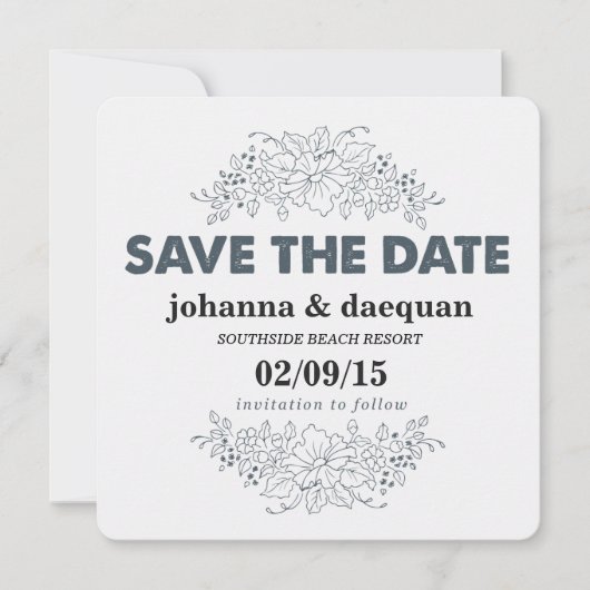 botanische bloem (Voorkant)