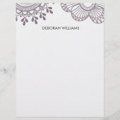 botanische bloem (Voorkant)