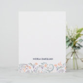botanische bloem (Staand voorkant)