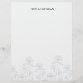 botanische bloem (Voorkant)