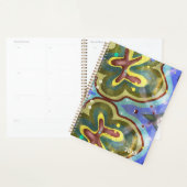 Botanische bloem abstracte illustratie planner (Display)
