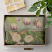  Botanische Bloem Boek Illustratie Tissuepapier (Geschenk)