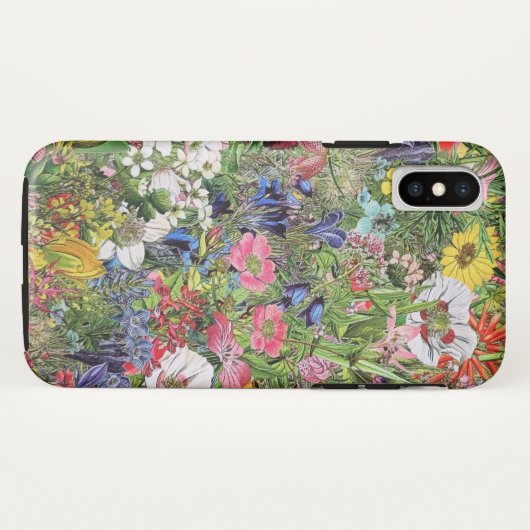 Botanische bloem Natuur Wilde bloem Case-Mate iPhone Case (Achterkant (horizontaal))