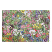 Botanische bloem Natuur Wilde bloem Kussensloop (Achterkant)