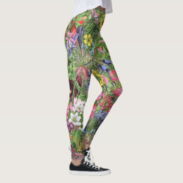 Botanische bloem Natuur Wilde bloem Leggings