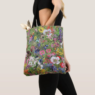Botanische bloem Natuur Wilde bloem Tote Bag