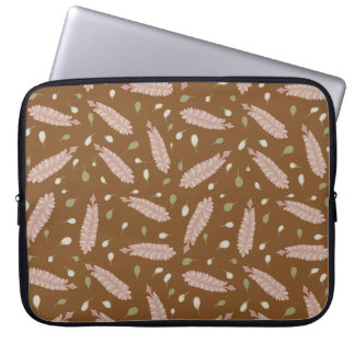 Botanische Bloem Pennen – Elegante Bloemige Laptop Sleeve