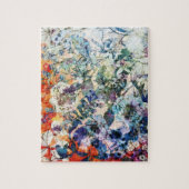 botanische bloem van wilde lente legpuzzel (Verticaal)