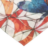  botanische bloem van wilde lente tafelkleed (Gekanteld)