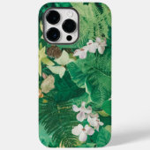 Botanische bloemblaadjes achtergrond Case-Mate iPhone case (Achterkant)