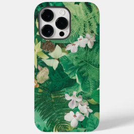Botanische bloemblaadjes achtergrond Case-Mate iPhone 14 pro max hoesje