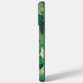 Botanische bloemblaadjes achtergrond Case-Mate iPhone case (Achterkant / Links)