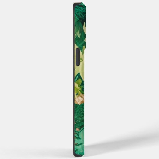 Botanische bloemblaadjes achtergrond Case-Mate iPhone case (Achterkant / Rechts)