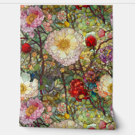 Botanische bloemblaadjes behang