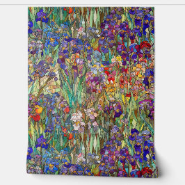 Botanische bloemblaadjes behang