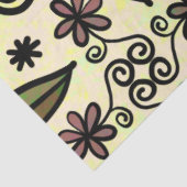 Botanische bloemblaadjes tissuepapier (Detail)