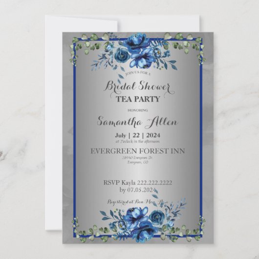 Botanische bloemblaadjes van liefde: doe mee voor  kaart (Voorkant)