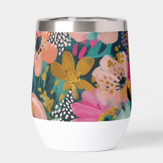 Botanische bloemen  (Achterkant)