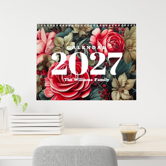 botanische bloemen 2025 kalender