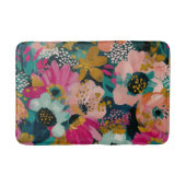 Botanische bloemen  badmat (Voorkant)