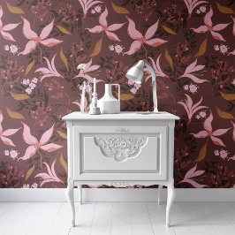  Botanische Bloemen Behang Peel & Stick