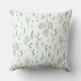 Botanische Bloemen Bloemen Patroon 20"x 20" Kussen