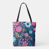 Botanische Bloemen | Bloemen Tote Bag (Achterkant)