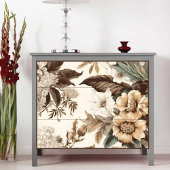  Botanische Bloemen Decoupage Print Tissuepapier