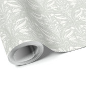 Botanische Bloemen Elegante Boho Spring Gift Cadeaupapier (Rol Hoek)