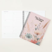 Botanische bloemen en grassen planner (Display)