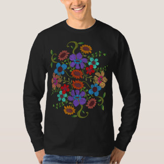 Botanische bloemen  Floral Wildflower Botani T-shirt
