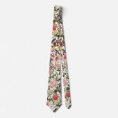  botanische bloemen Gardener Florist Stropdas (Voorkant)