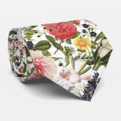  botanische bloemen Gardener Florist Stropdas (Opgerold)