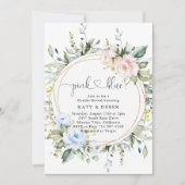 Botanische Bloemen Groen Geslacht Onthullen Kaart (Voorkant)