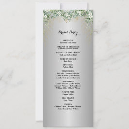 Botanische bloemen introduceren stralende bruidsfe