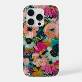 Botanische bloemen iPhone 15 pro case