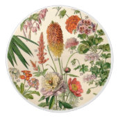   botanische bloemen keramische knop (Voorkant)