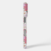   Botanische Bloemen Paarse Roze Custom Case-Mate iPhone Case (Achterkant / Rechts)