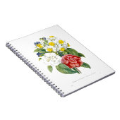  botanische bloemen van Redoute. Notitieboek (Rechterzijde)