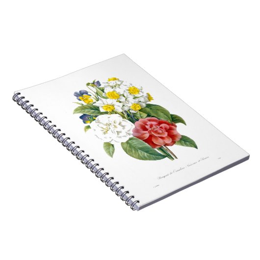  botanische bloemen van Redoute. Notitieboek (Rechterzijde)