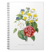  botanische bloemen van Redoute. Notitieboek (Voorkant)