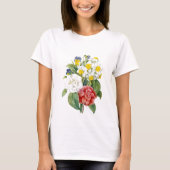  botanische bloemen van Redoute. T-shirt (Voorkant)